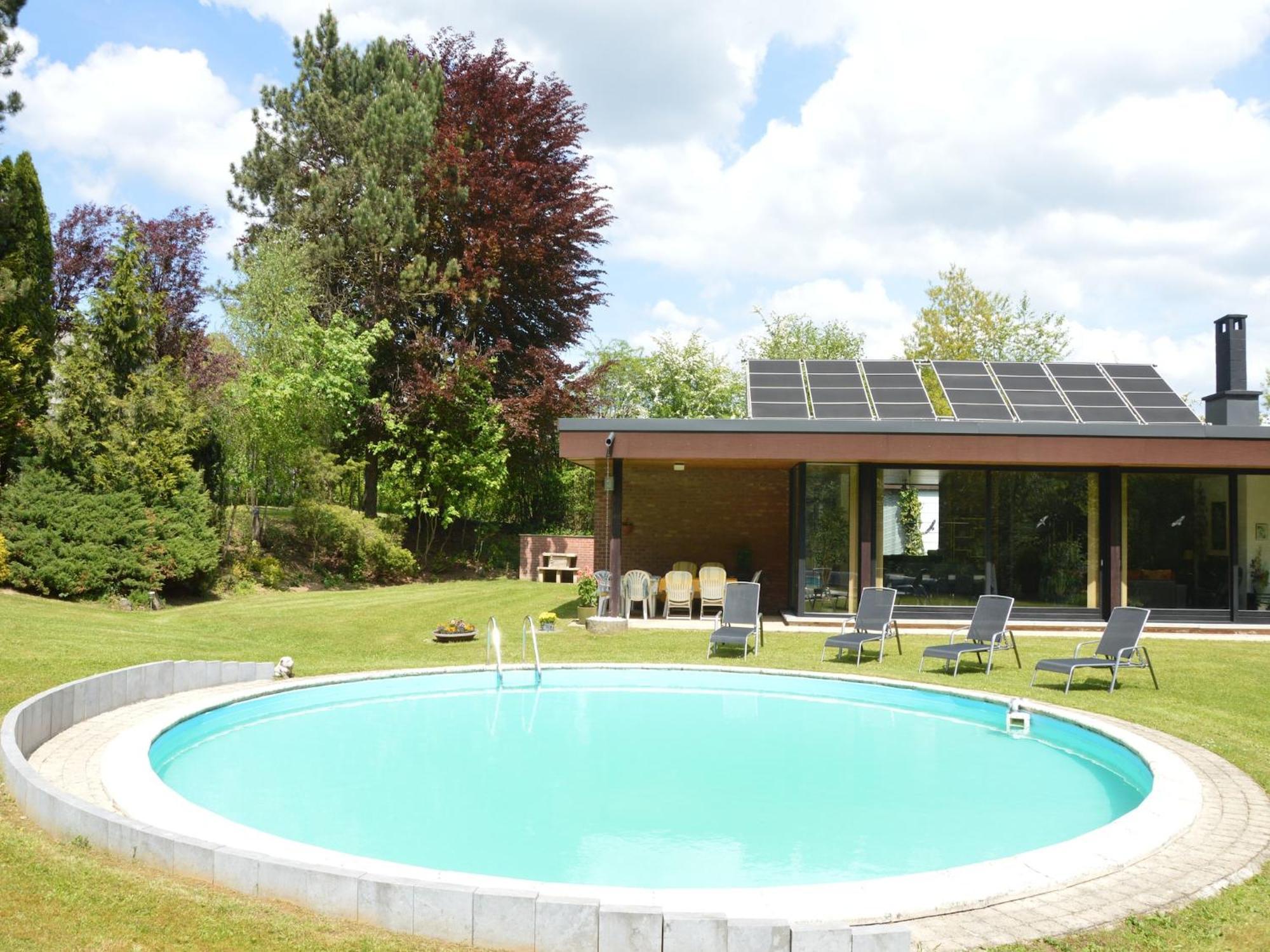 Luxury Villa With Swimming Pool Stavelot Eksteriør billede